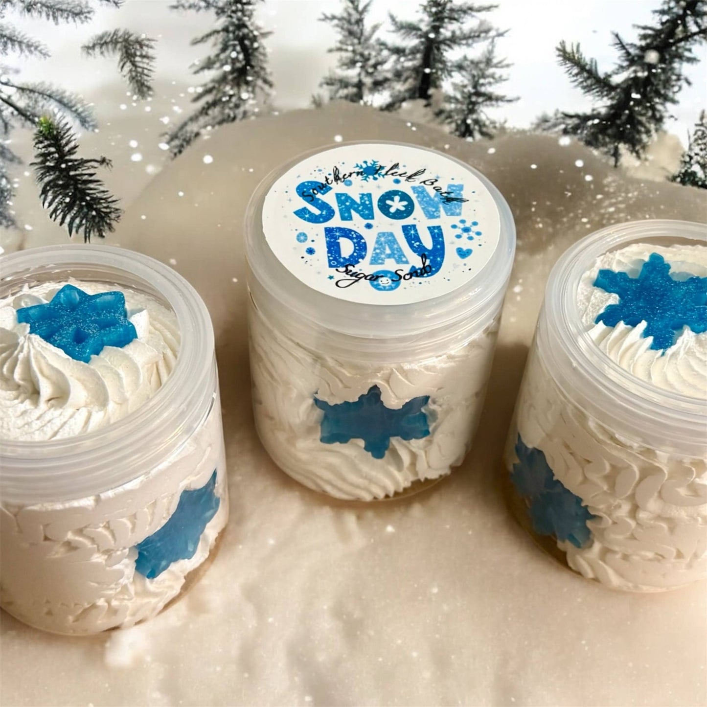 8oz Snow Day Sugar Scrub
