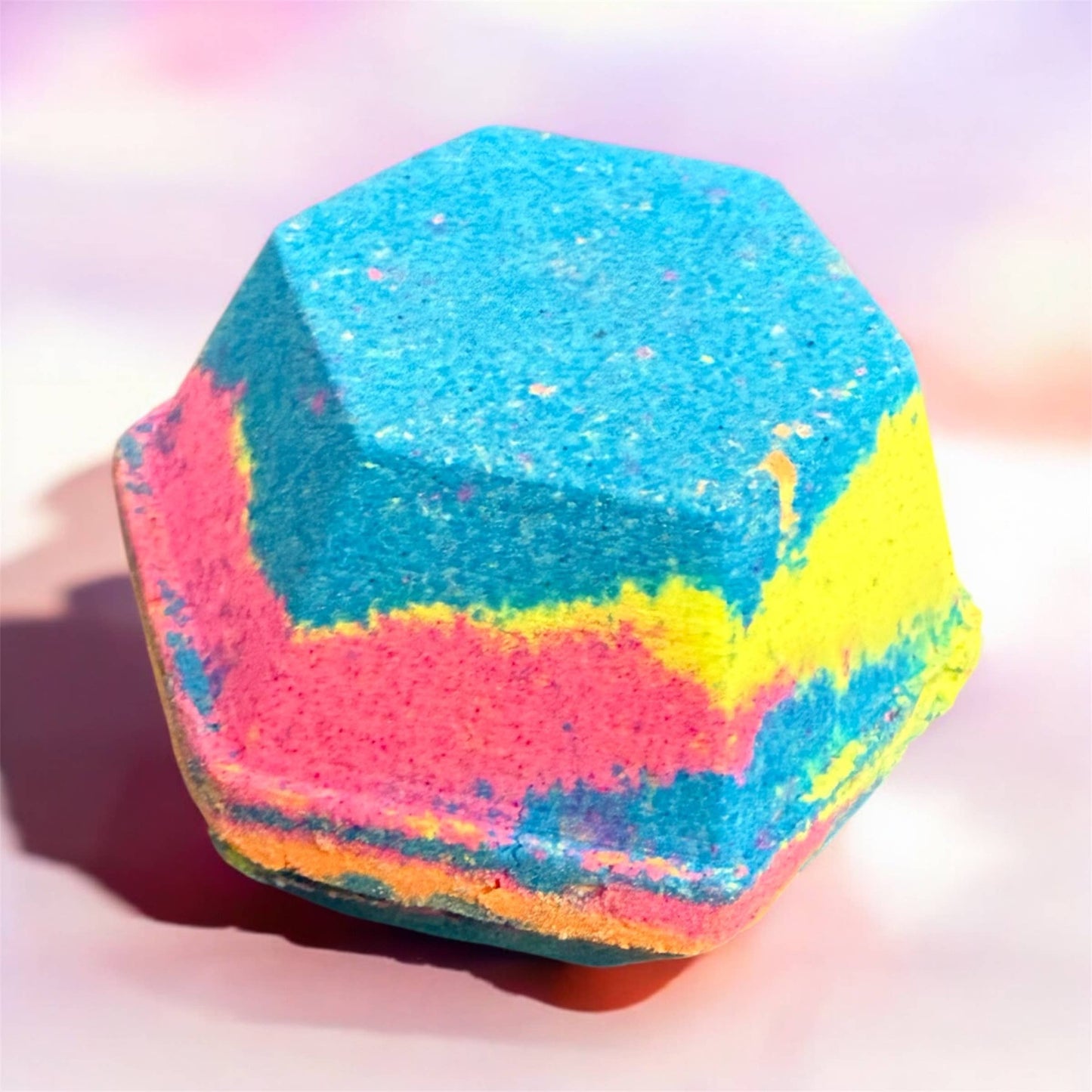 New!! Color Splat Tetradecagon Bath Bomb