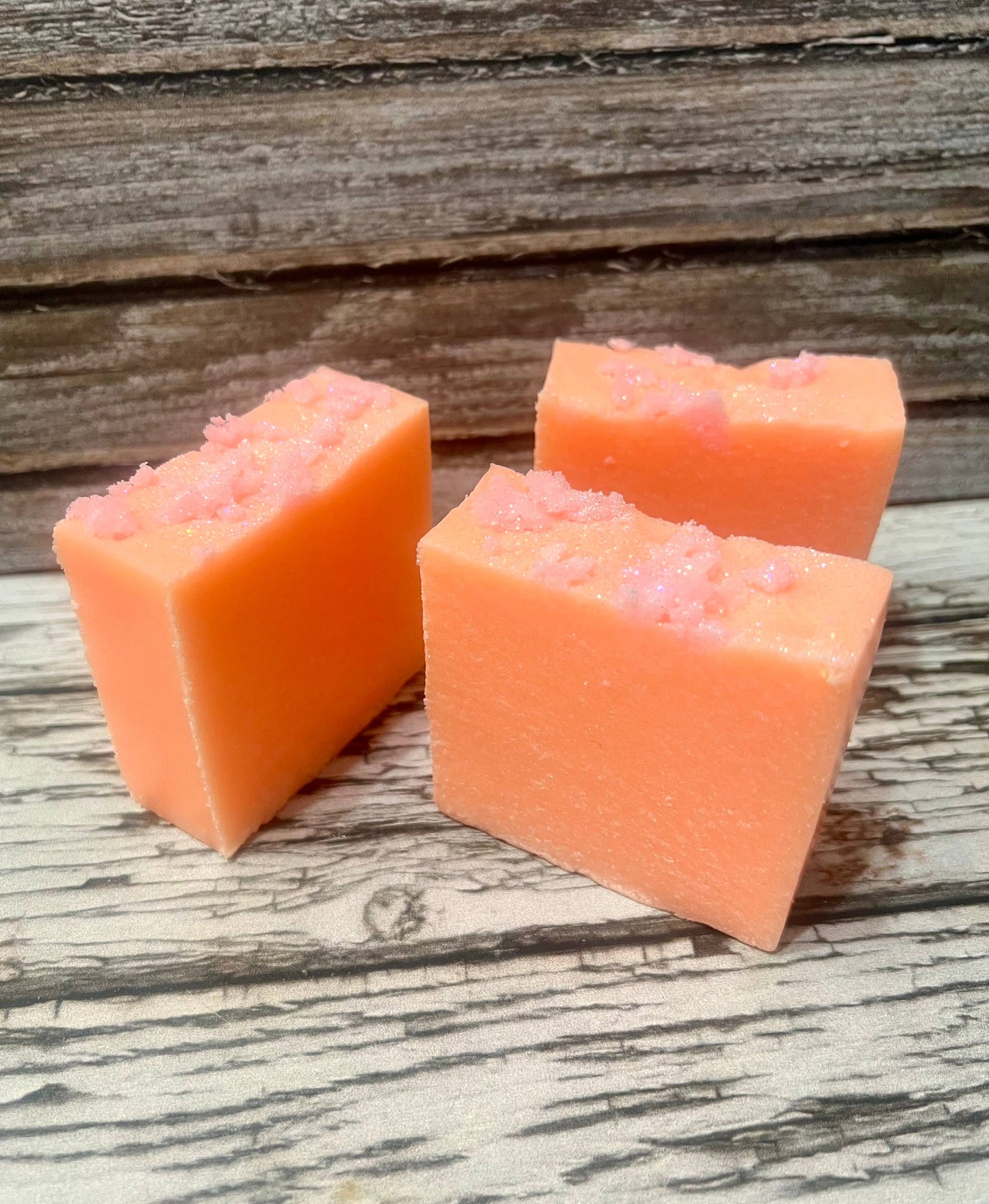 Peach Sugar Scrub Bar