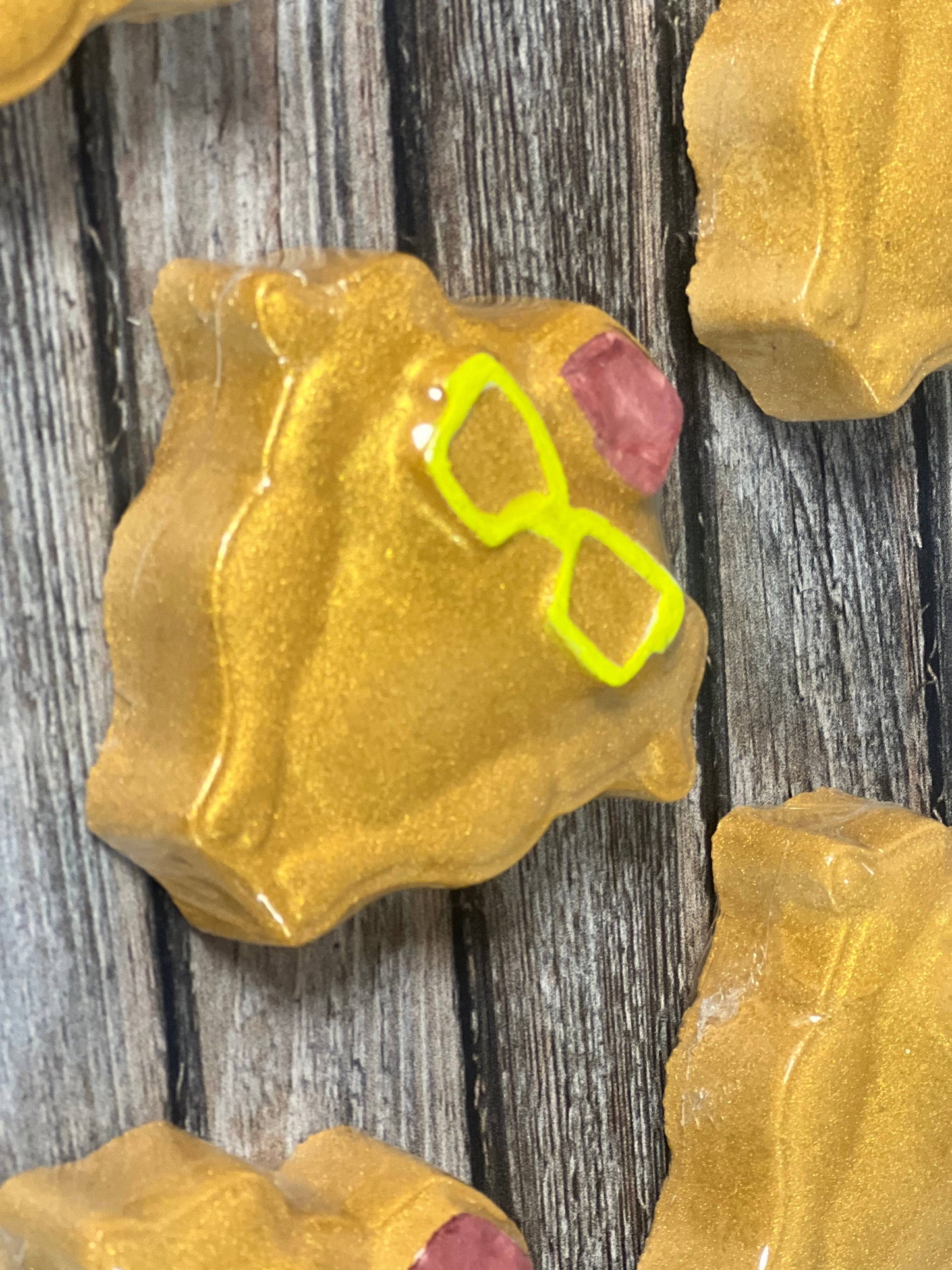 Gold Shimmer Turkey Head Bath Bomb