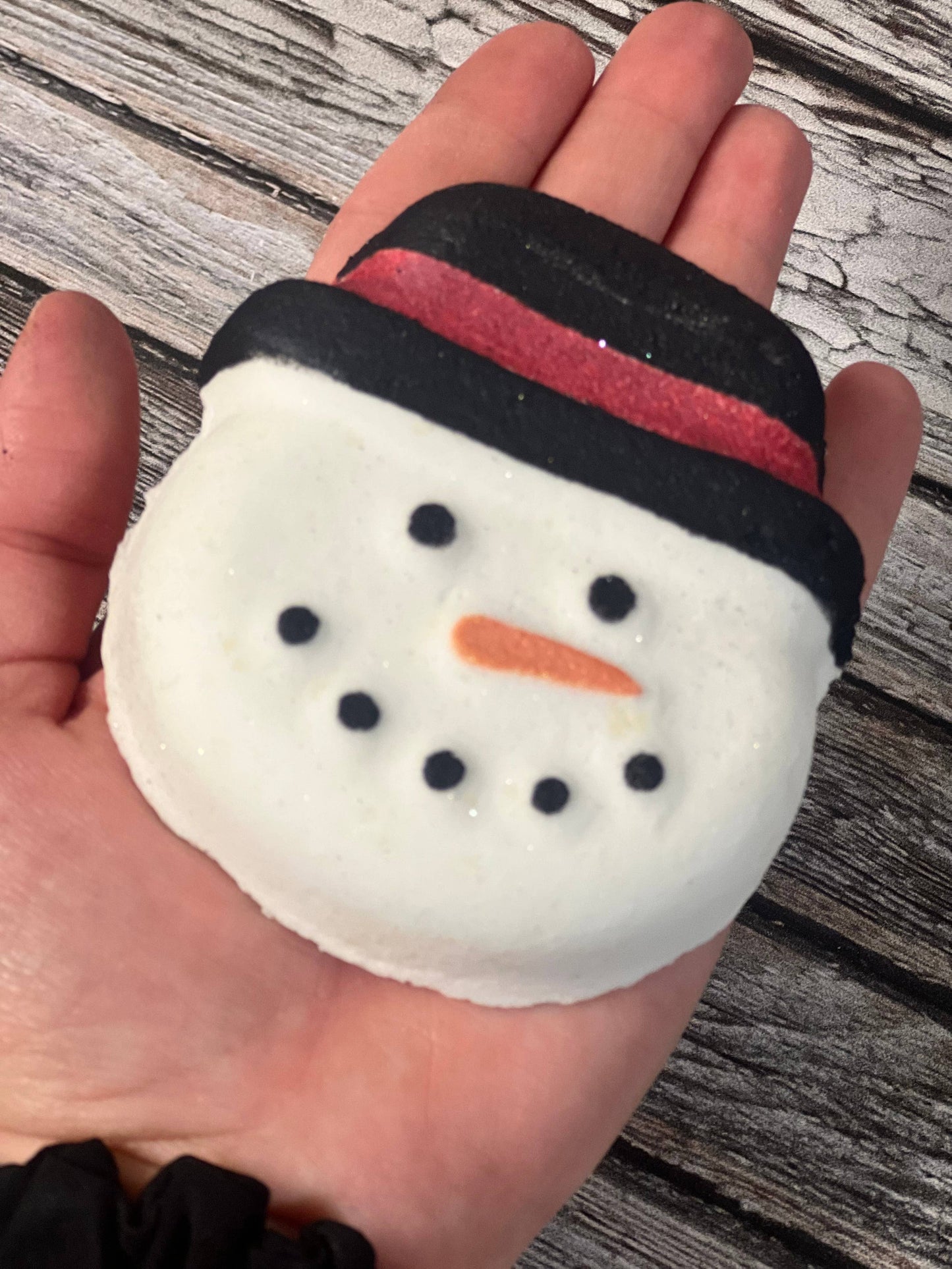 Snowman Head Bath Bomb