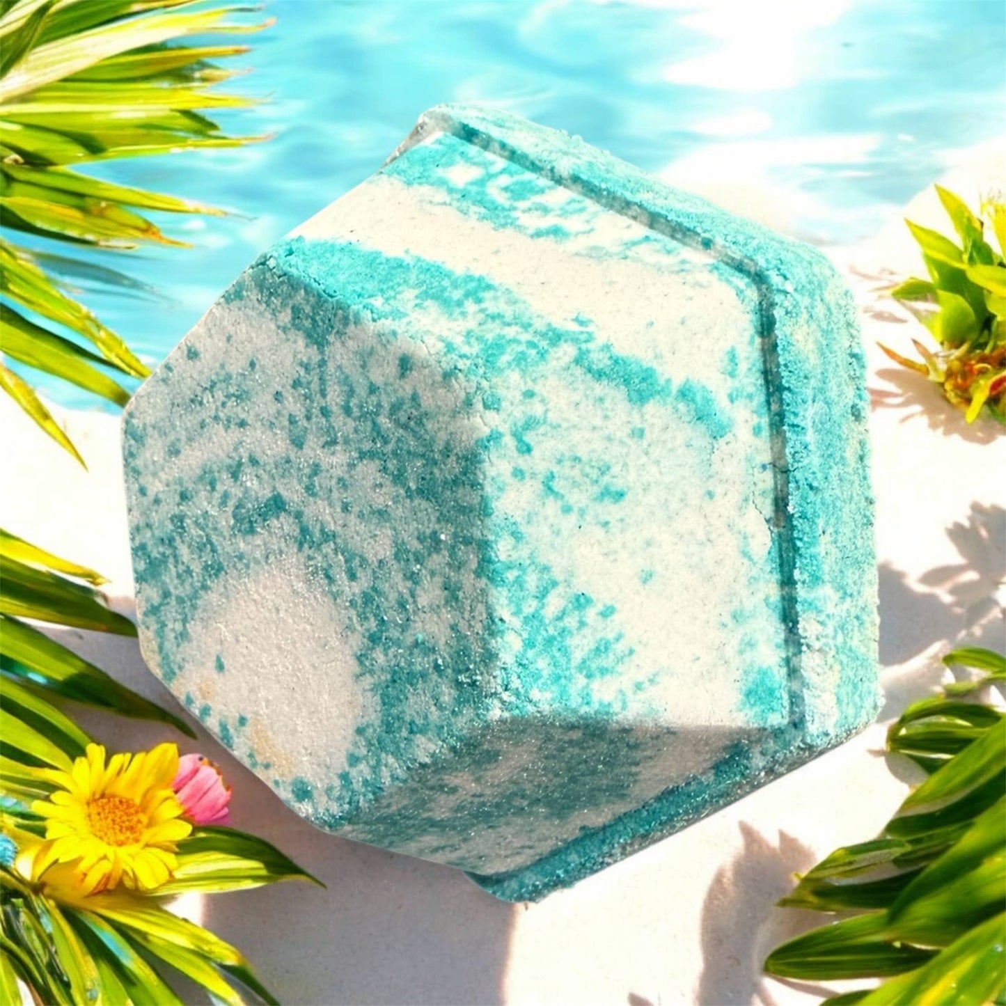 New!! Tropical Lagoon Tetradecagon Bath Bomb