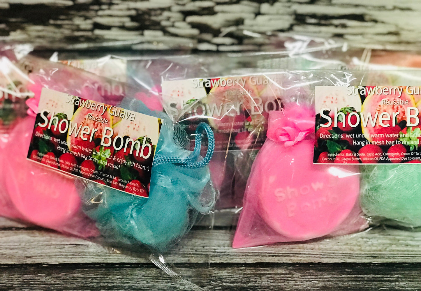 Body Wash Shower Bomb