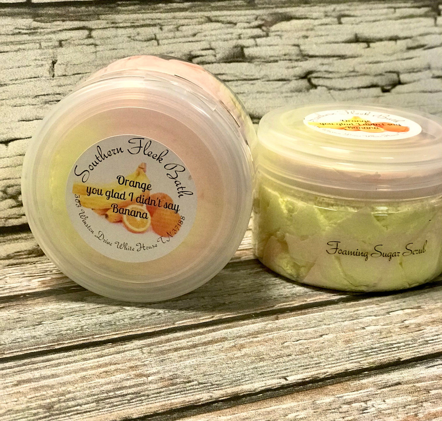 Orange Banana Sugar Scrub