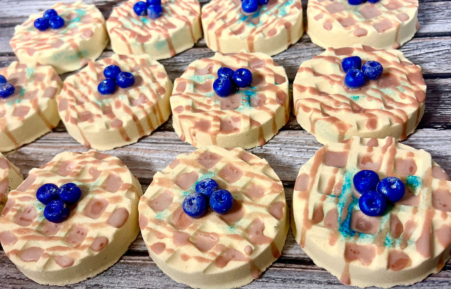 Blueberry Pumpkin Waffle Bath Bomb