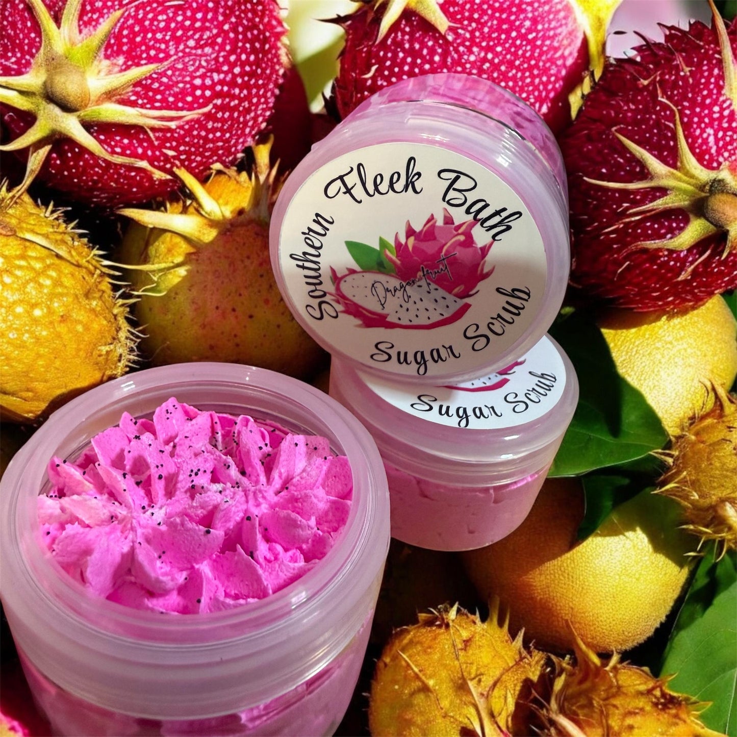 Dragon Fruit Sugar Scrub
