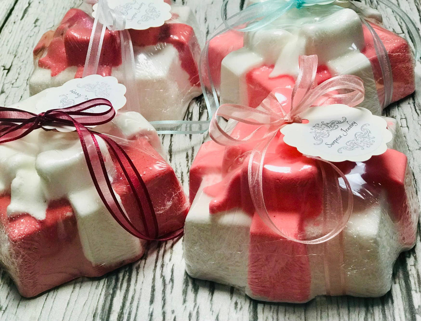 24oz Surprise Sterling Silver Jewelry Bath Bomb