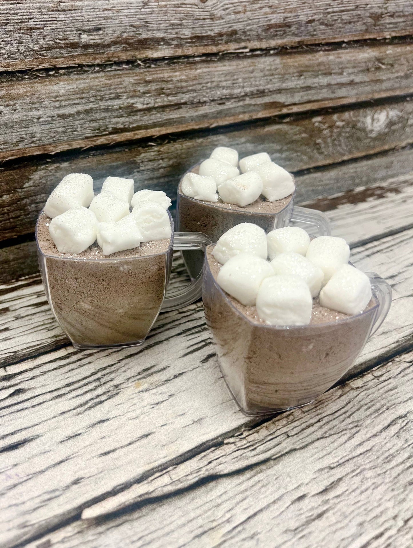 Hot Cocoa Bath Bomb with Bubble Marshmallows