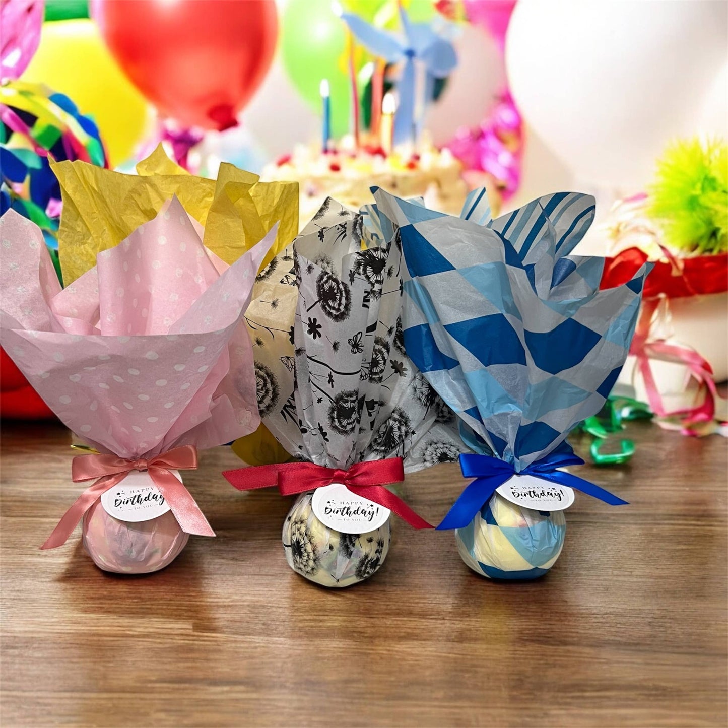 Happy Birthday Confetti Cake Bath Bomb 5.5oz