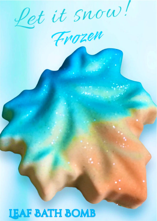 Frozen Leaf Bath Bomb