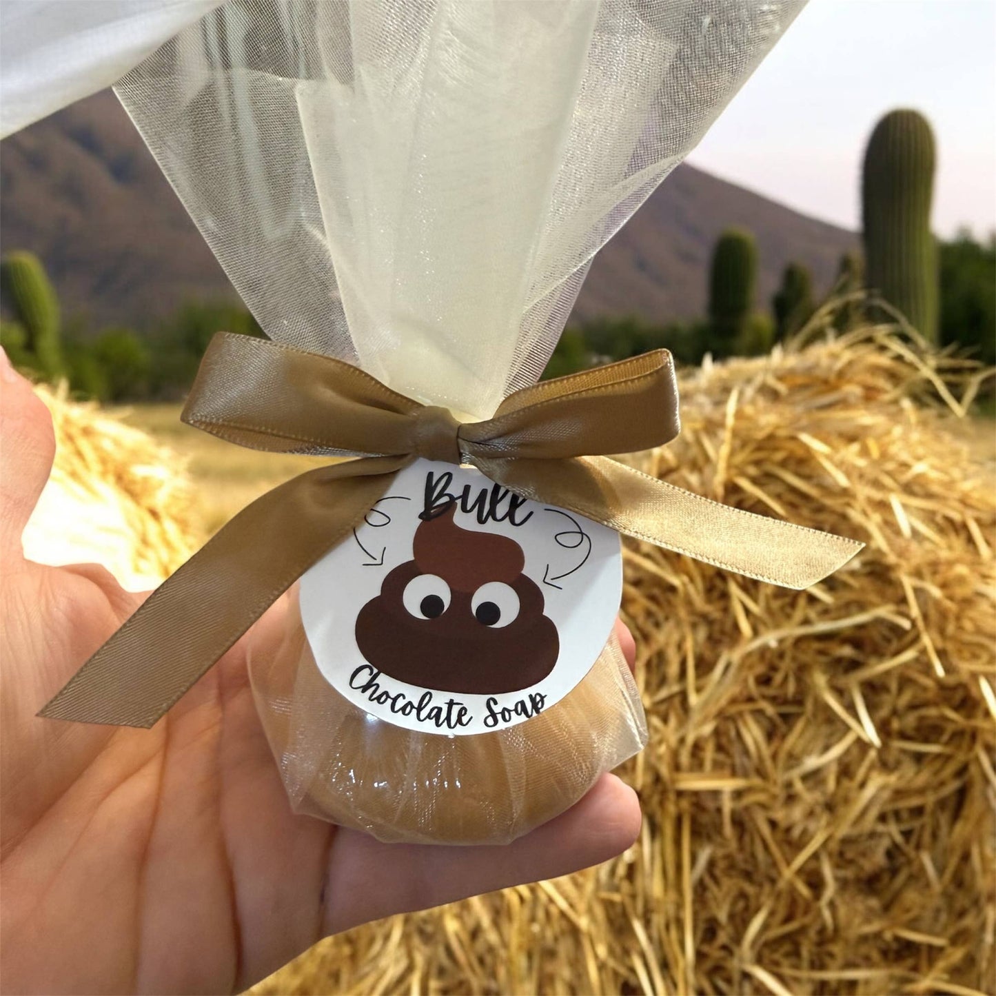 Bull Poop Moji Soap