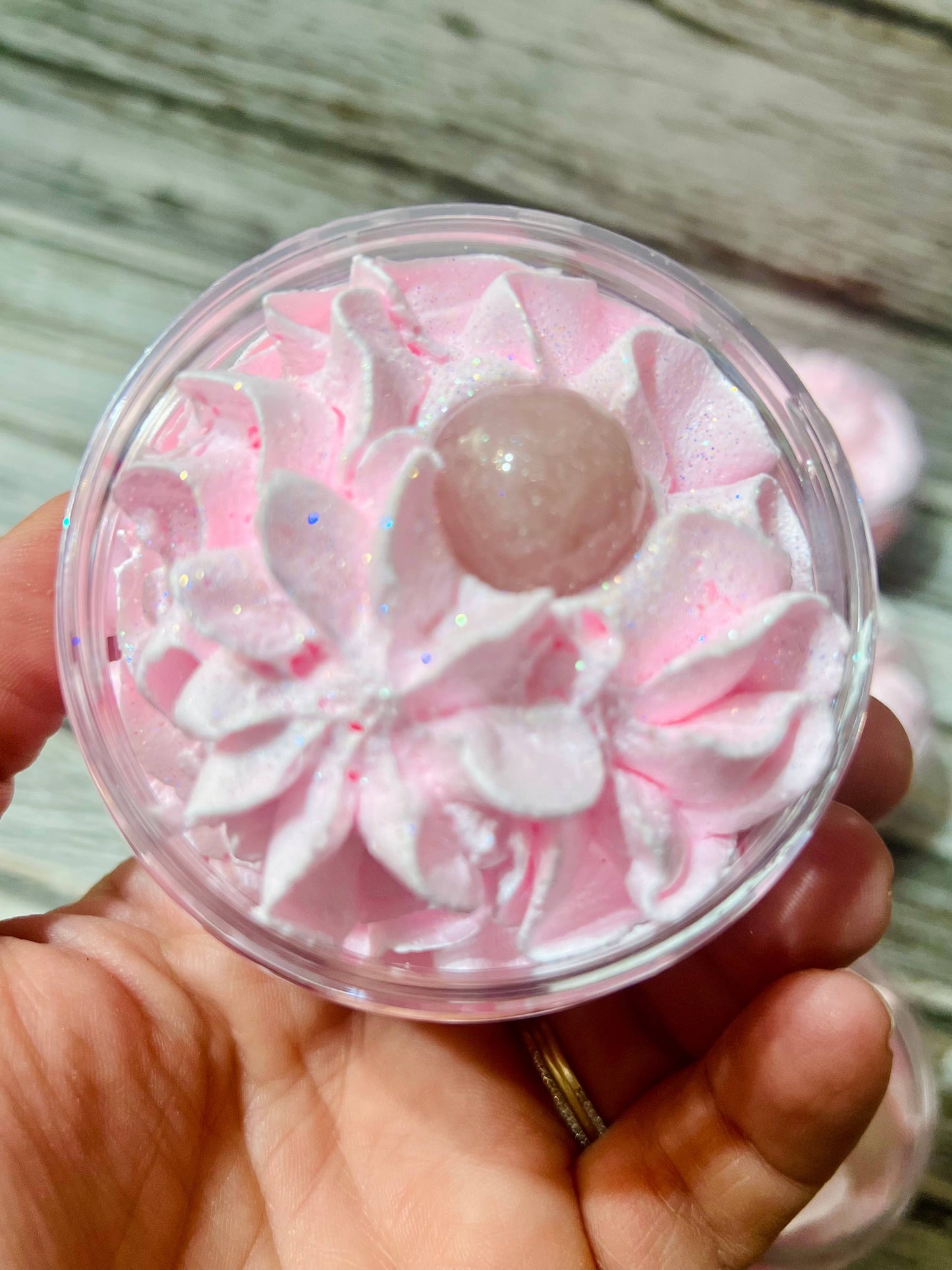 Rose Quartz Spiced Honey Whipped Soap