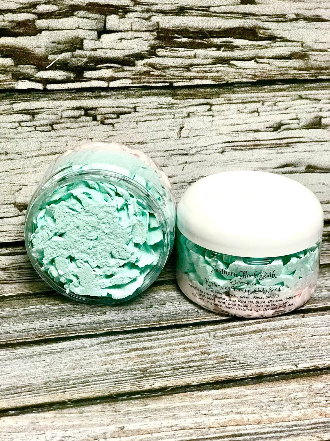 Watermelon Foaming Sugar Scrub 4oz