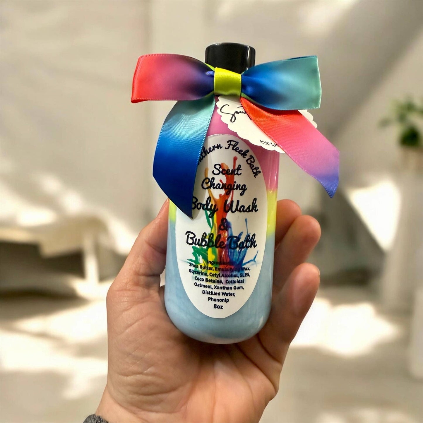 Scent Changing Body Wash & Bubble Bath 8oz