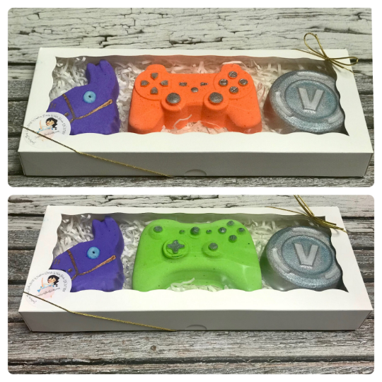 Video Game Bath Bomb Gift Set