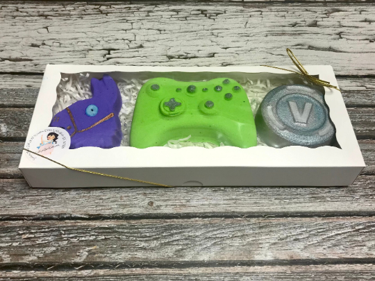 Video Game Bath Bomb Gift Set