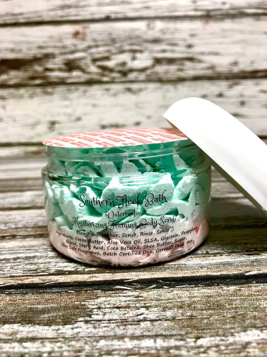 Watermelon Foaming Sugar Scrub 4oz