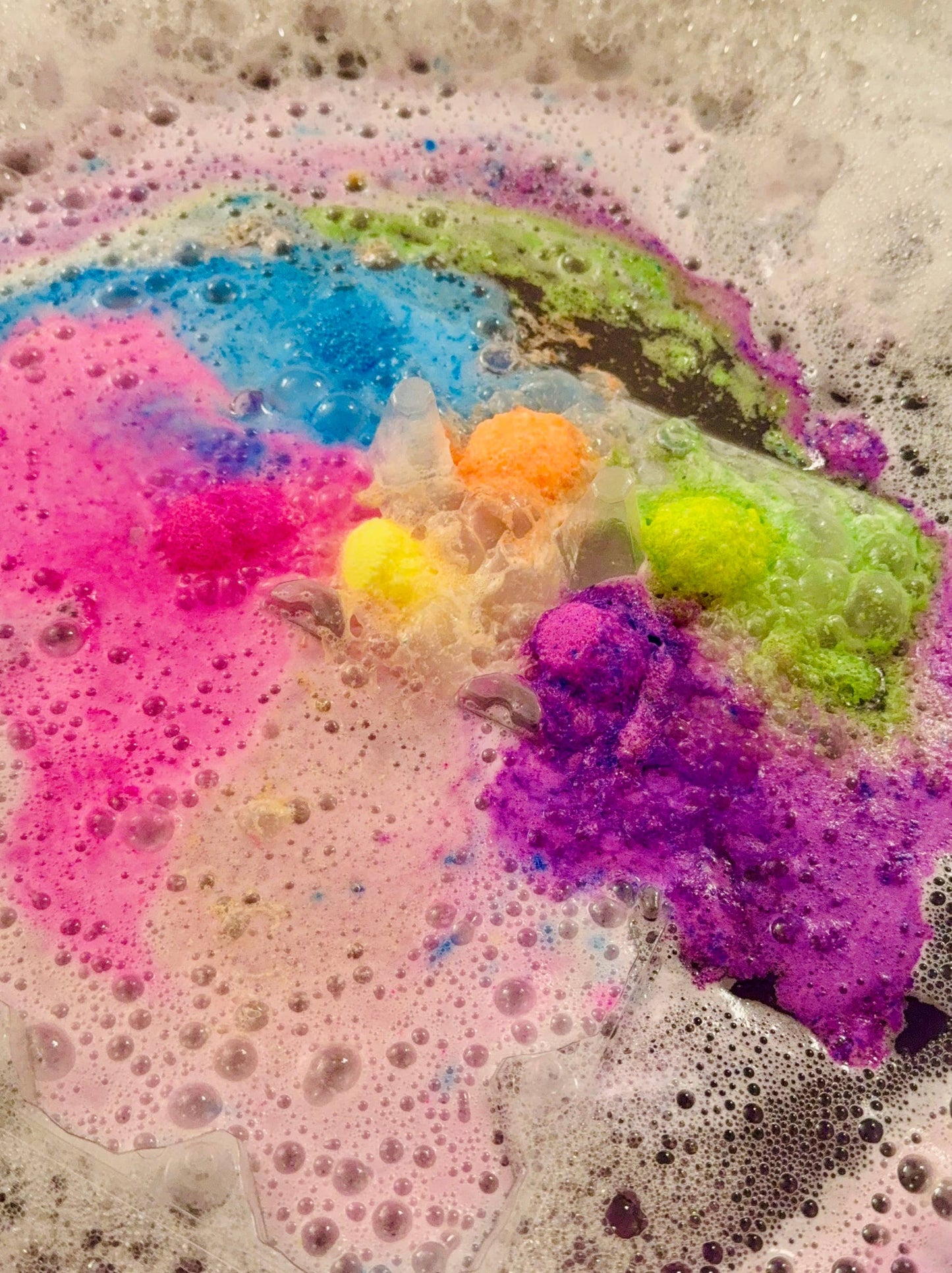 XL Rainbow Egg Carton Bath Bombs