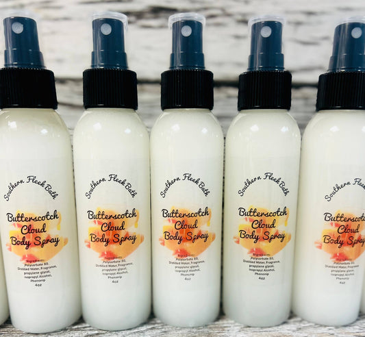 4oz Butterscotch Cloud Body Spray
