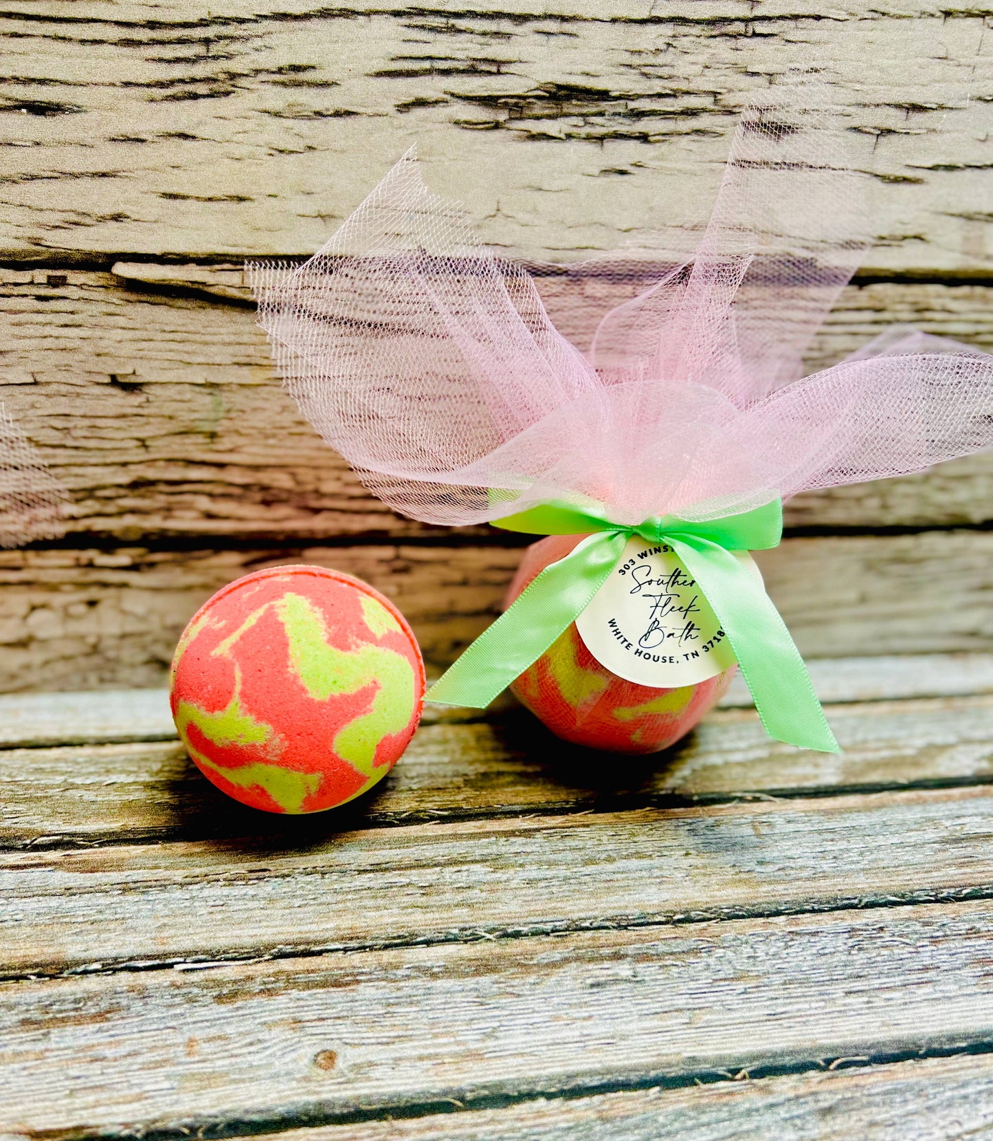 Watermelon Jolly Rancher Bath Bomb 5.5oz