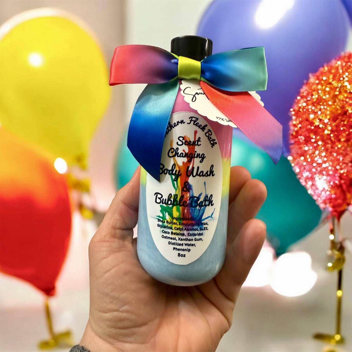 Scent Changing Body Wash & Bubble Bath 8oz