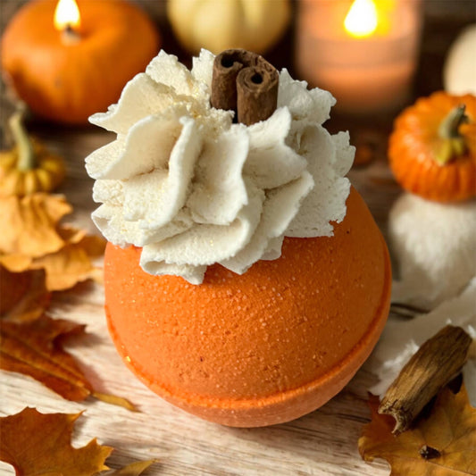 Pumpkin Spice Round w/ Bubble Frosting 