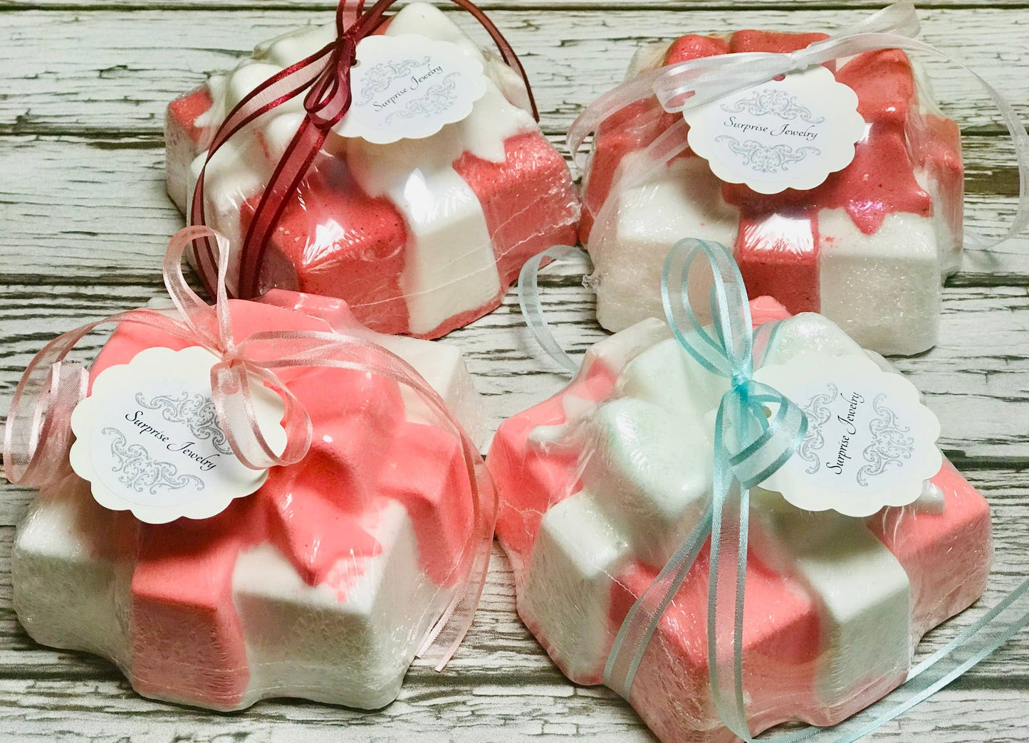 24oz Surprise Sterling Silver Jewelry Bath Bomb