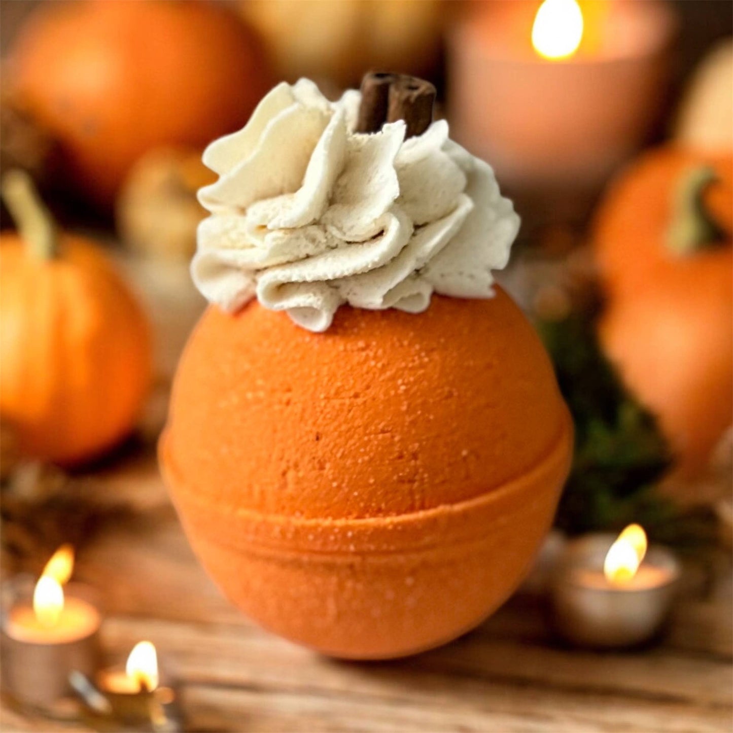 Pumpkin Spice Round w/ Bubble Frosting 