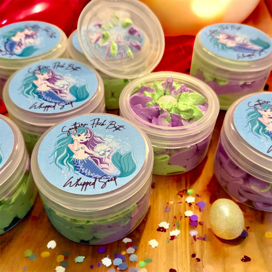 Salty Mermaid Whipped Soap