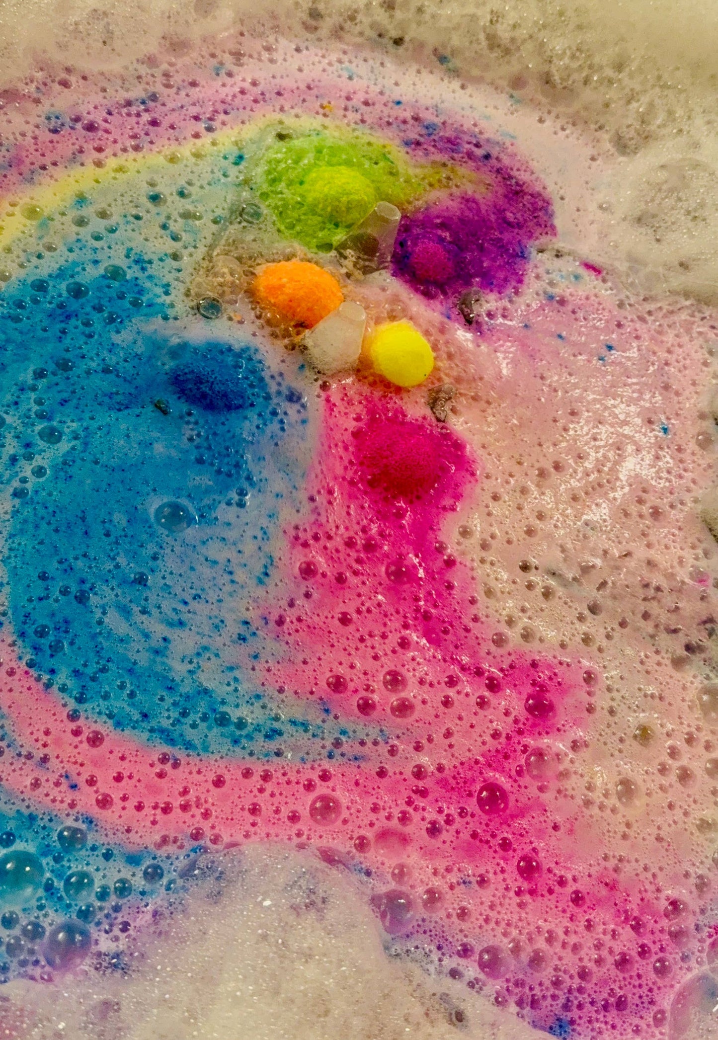 XL Rainbow Egg Carton Bath Bombs