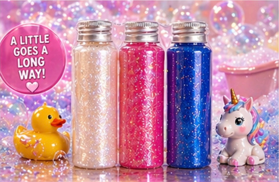 Shimmer Unicorn Bubble Bath Shots