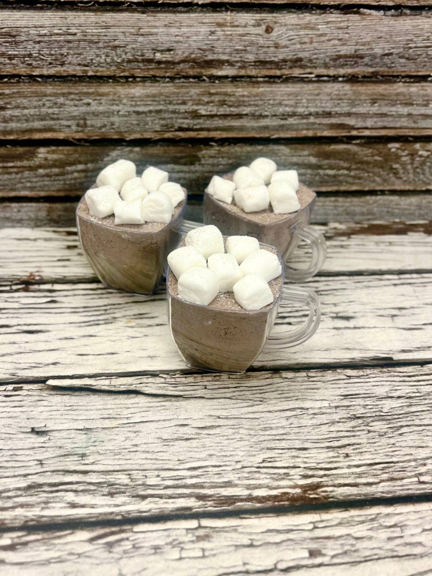 Hot Cocoa Bath Bomb with Bubble Marshmallows