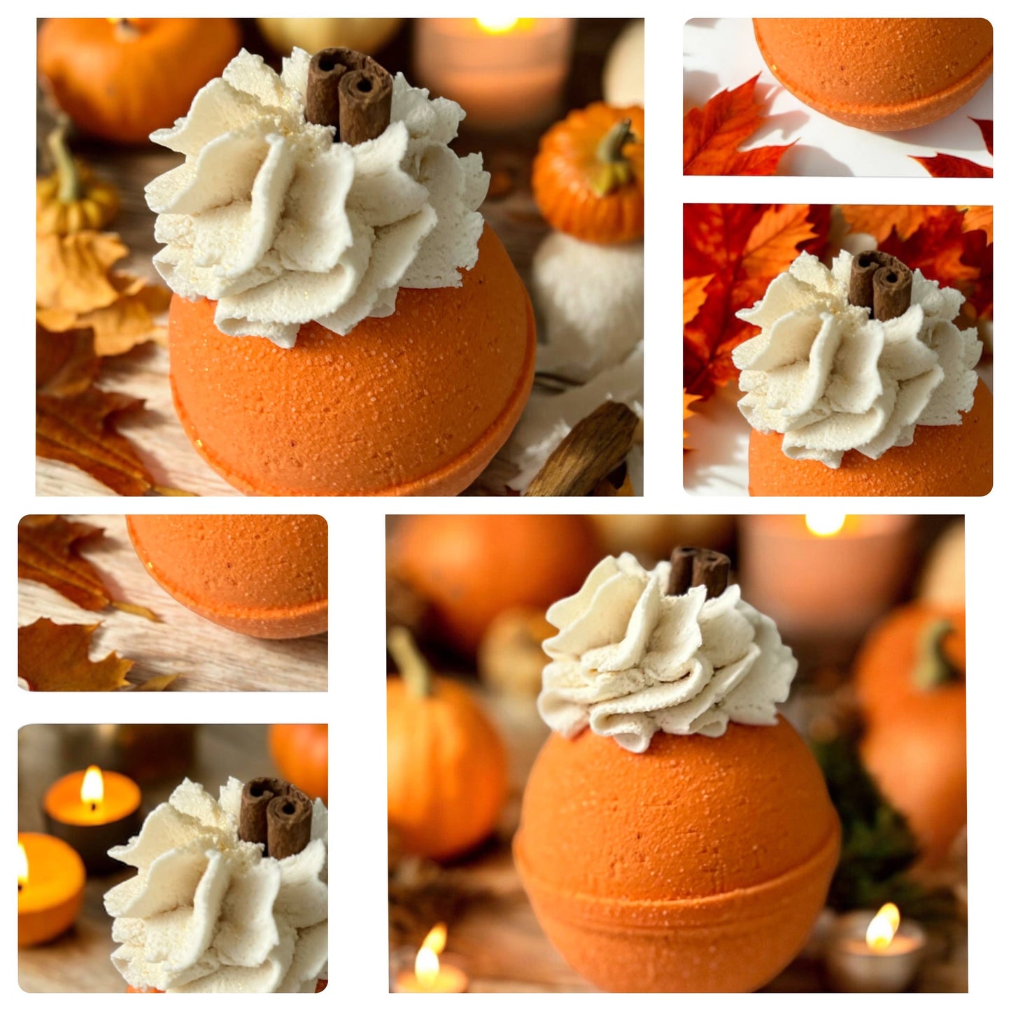 Pumpkin Spice Round w/ Bubble Frosting 