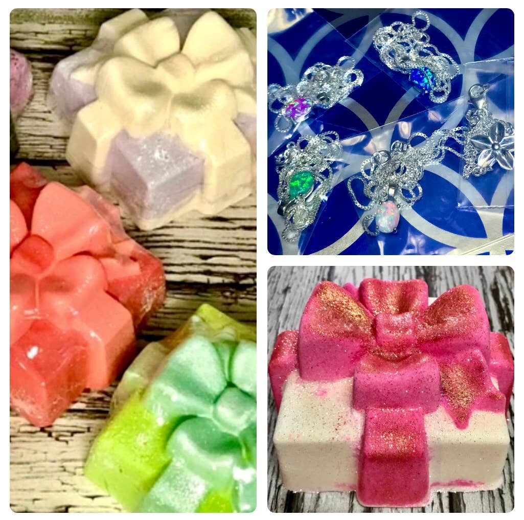 24oz Surprise Sterling Silver Jewelry Bath Bomb