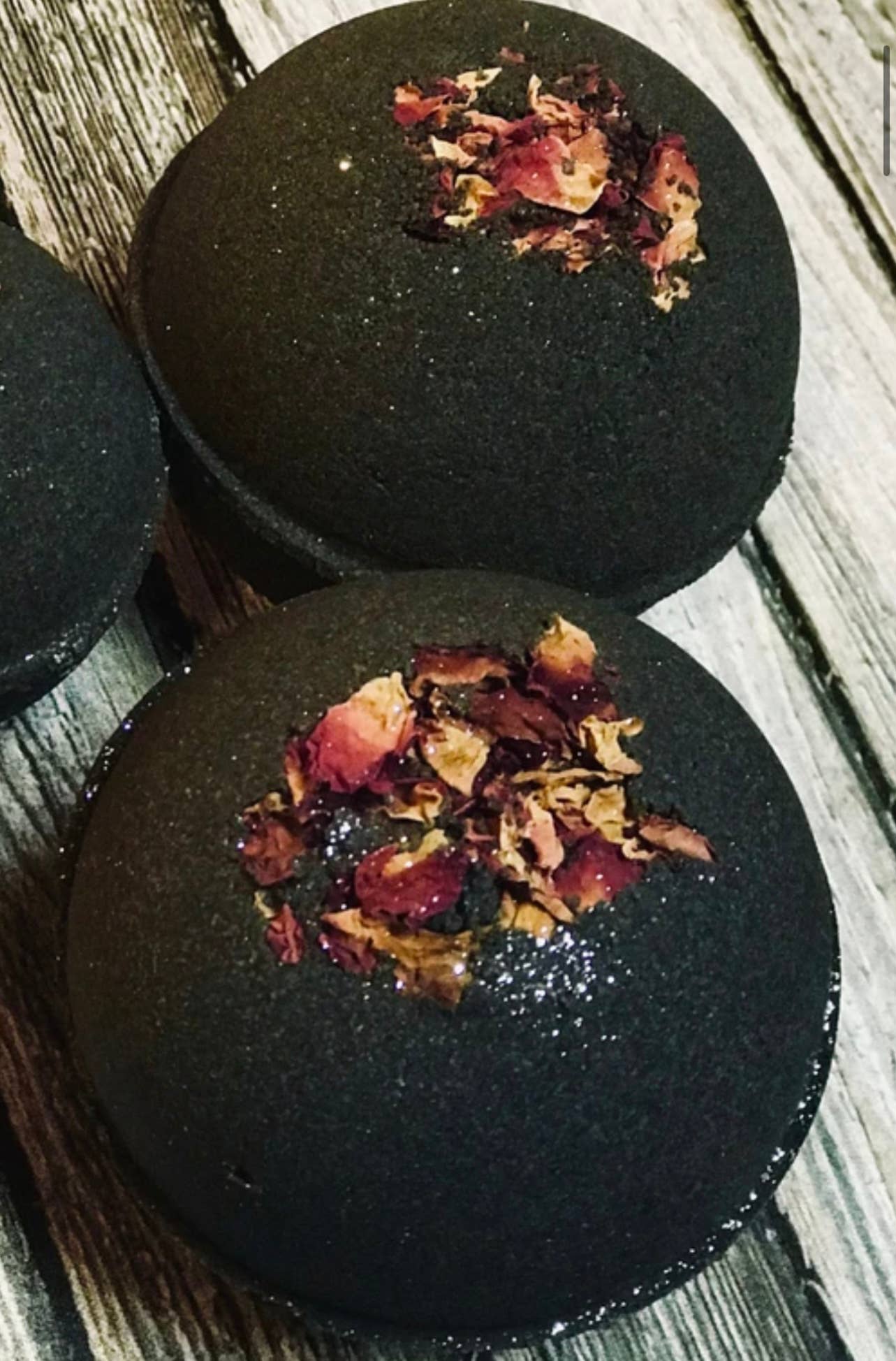 Black Cherry Rose Bath Bomb