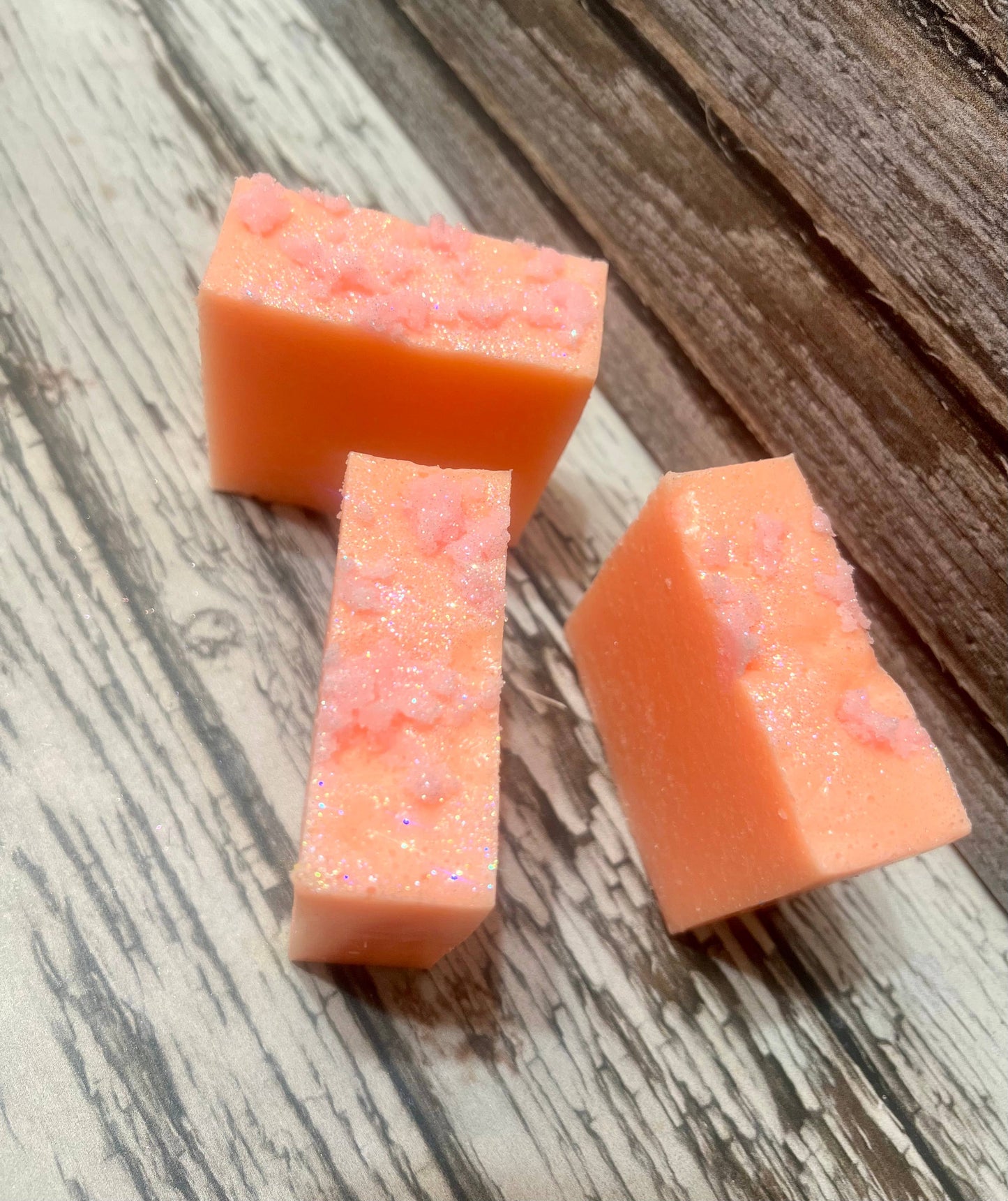 Peach Sugar Scrub Bar