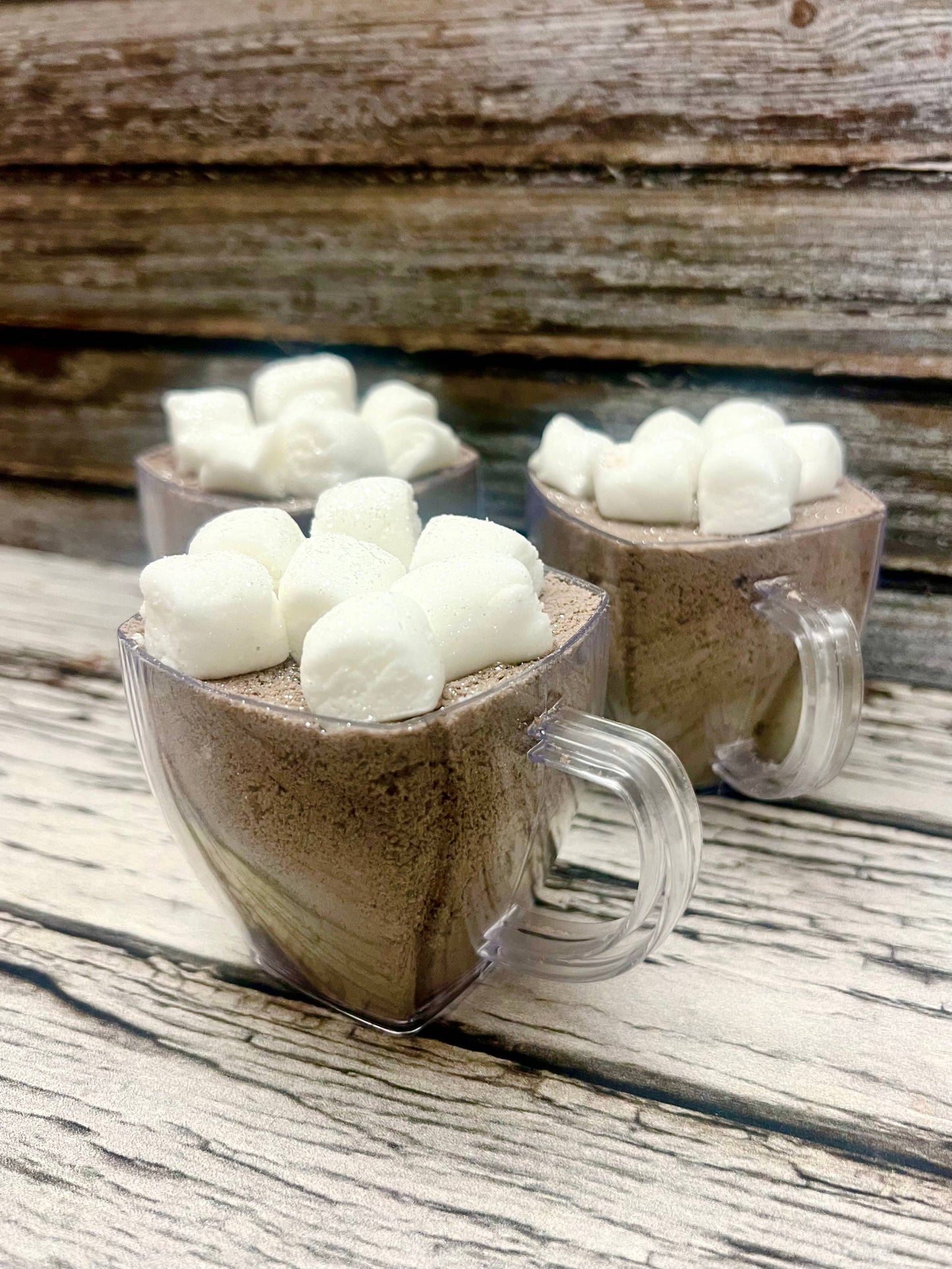 Hot Cocoa Bath Bomb with Bubble Marshmallows