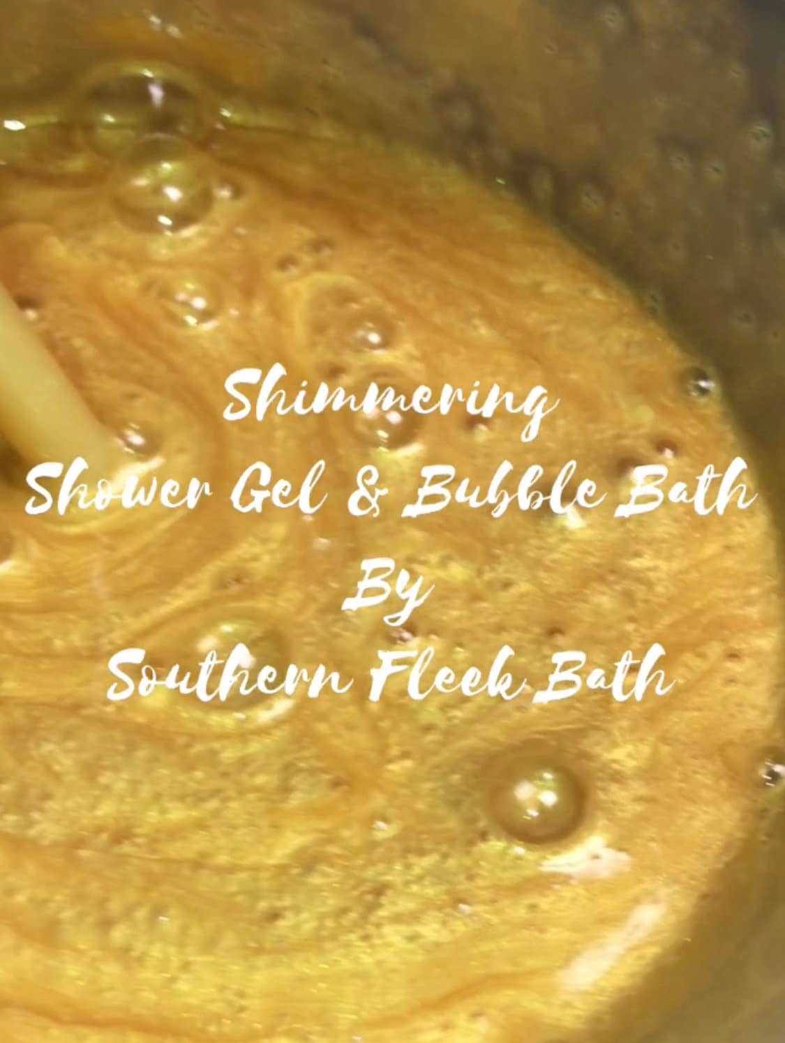 Caramel Honey Shimmer Shower Gel
