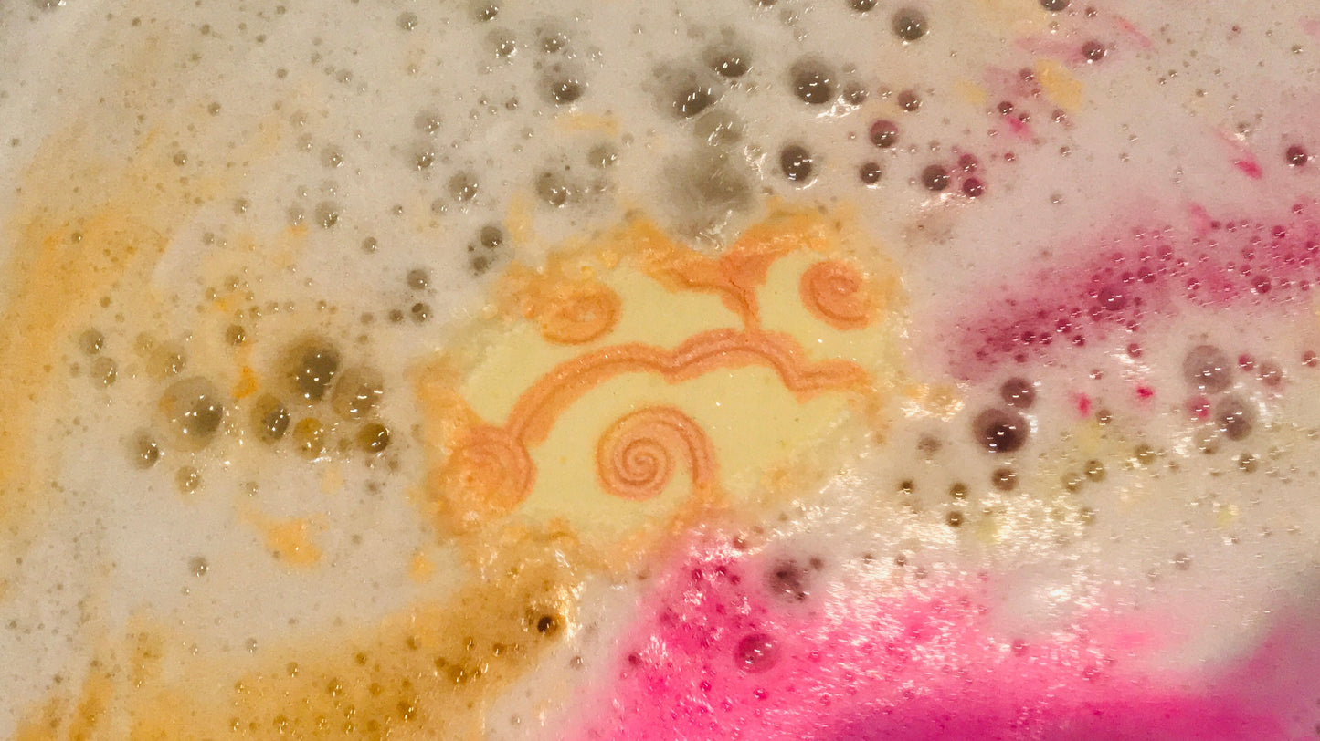 Showers Bring Rainbow Flowers Bath Bomb