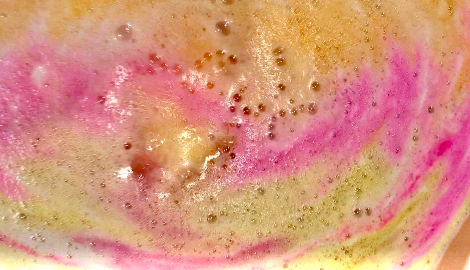 Showers Bring Rainbow Flowers Bath Bomb