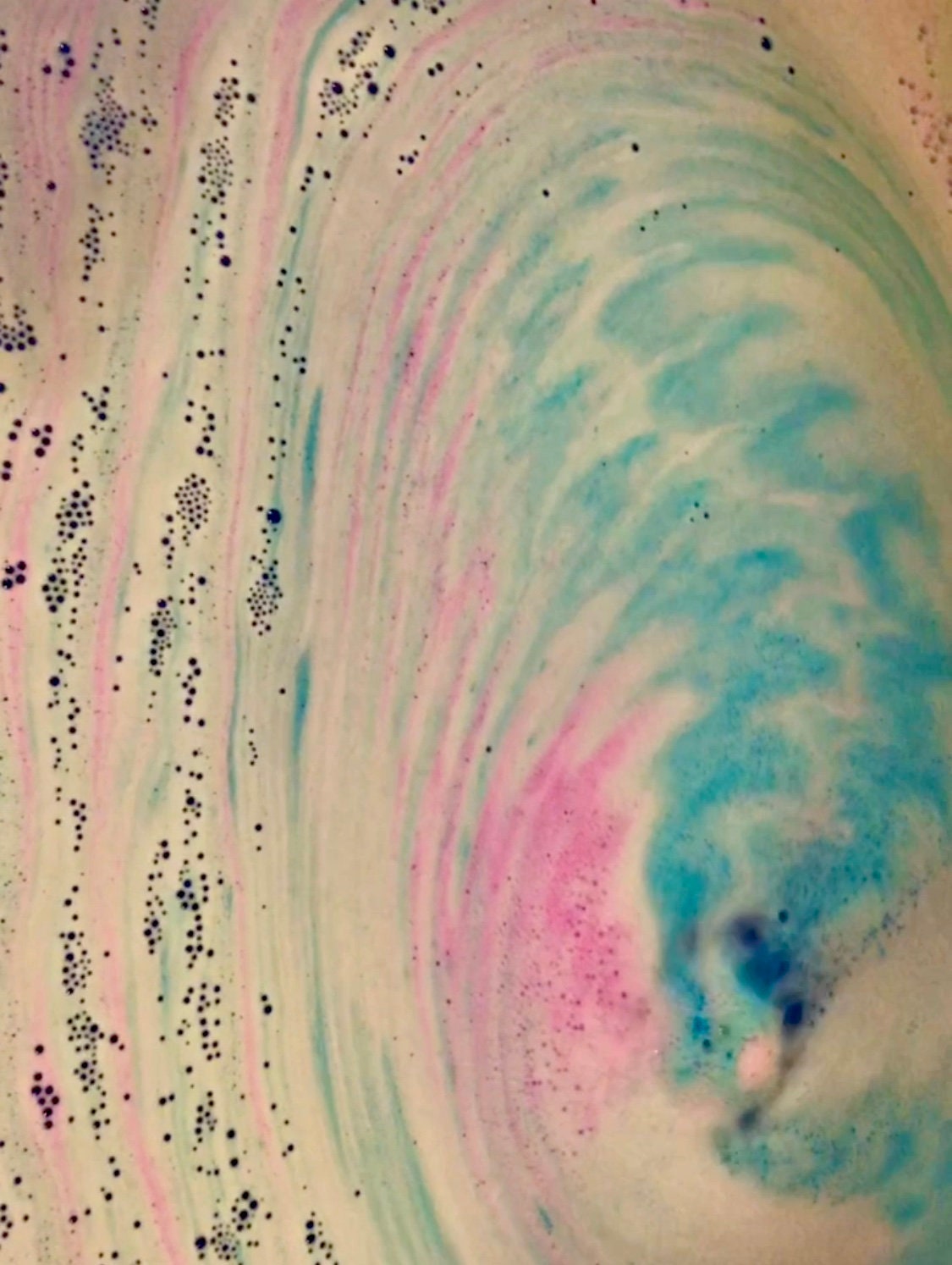 Shimmery Cotton Candy Bath Bomb