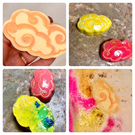 Showers Bring Rainbow Flowers Bath Bomb