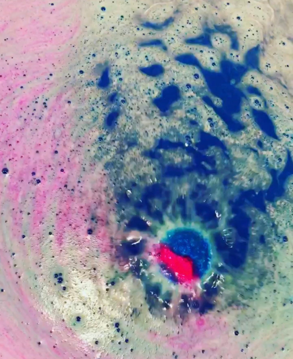 My Shimmery Snow Fairy Bath Bomb