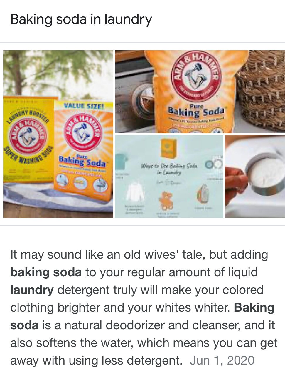 Laundry Booster & Washer Freshener
