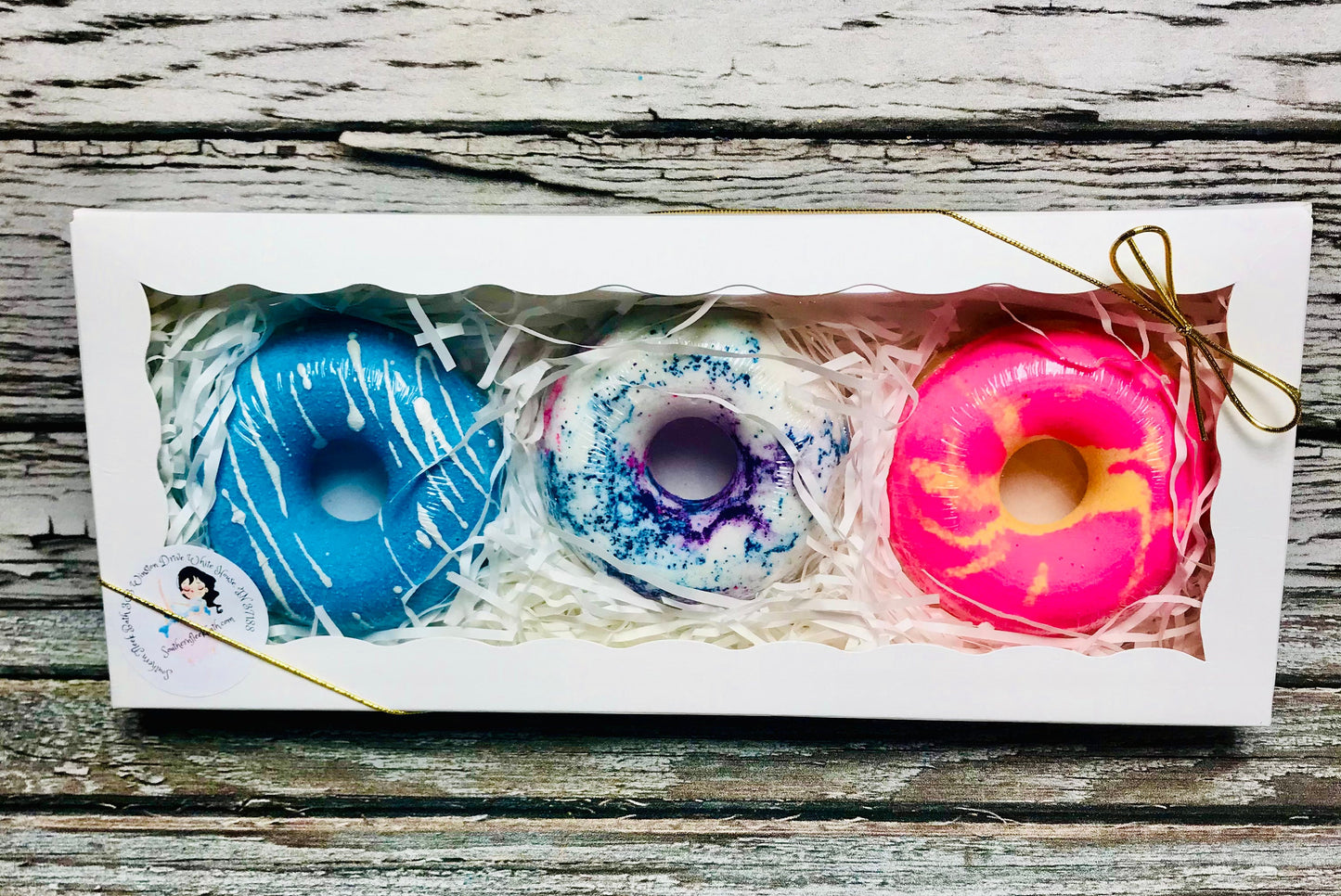 Donut Bath Bomb Gift Set