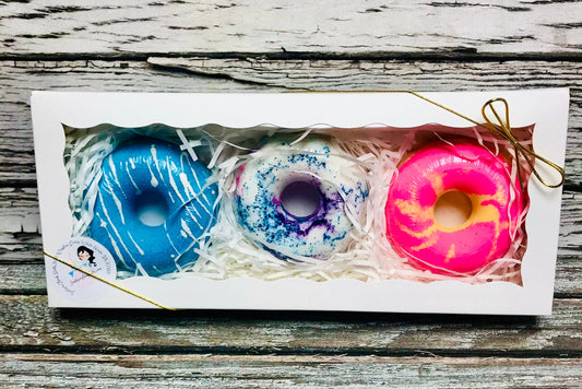 Donut Bath Bomb Gift Set