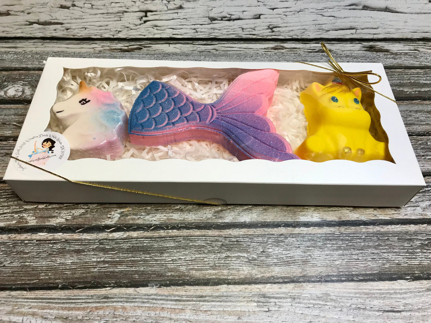 Unicorn Mermaid Bath Bomb Set