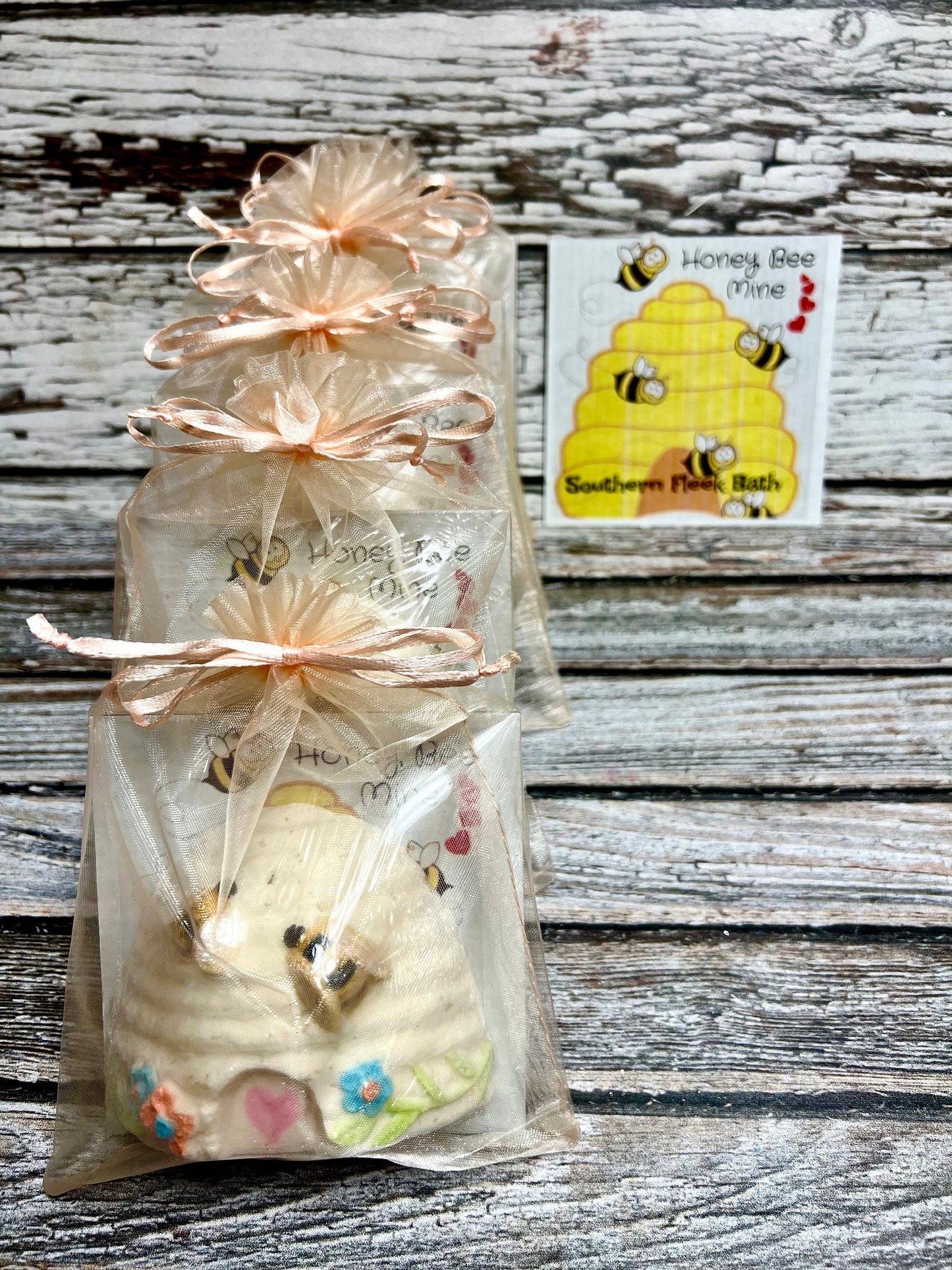 Honey Bee Mine Oatmeal Milk Bath Bomb