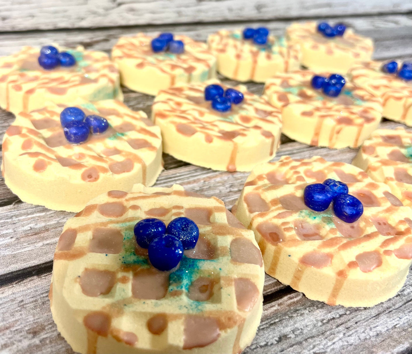 Blueberry Pumpkin Waffle Bath Bomb