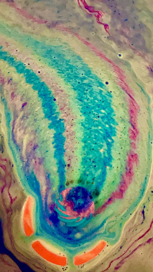 Huge Firework Bath Bomb